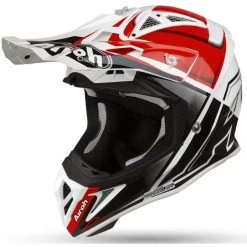 Casque Cross Enduro Airoh AVIATOR 2.2 CHECK Glossy Red