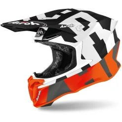 Casque Cross Enduro Airoh TWIST 2.0 Frame Orange Mat