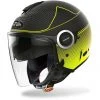 Casque De Moto Double Visière Jet Airoh HELIOS Map Matt Yellow -Airoh boutique casque de moto double visiere jet airoh helios map matt yellow 130994