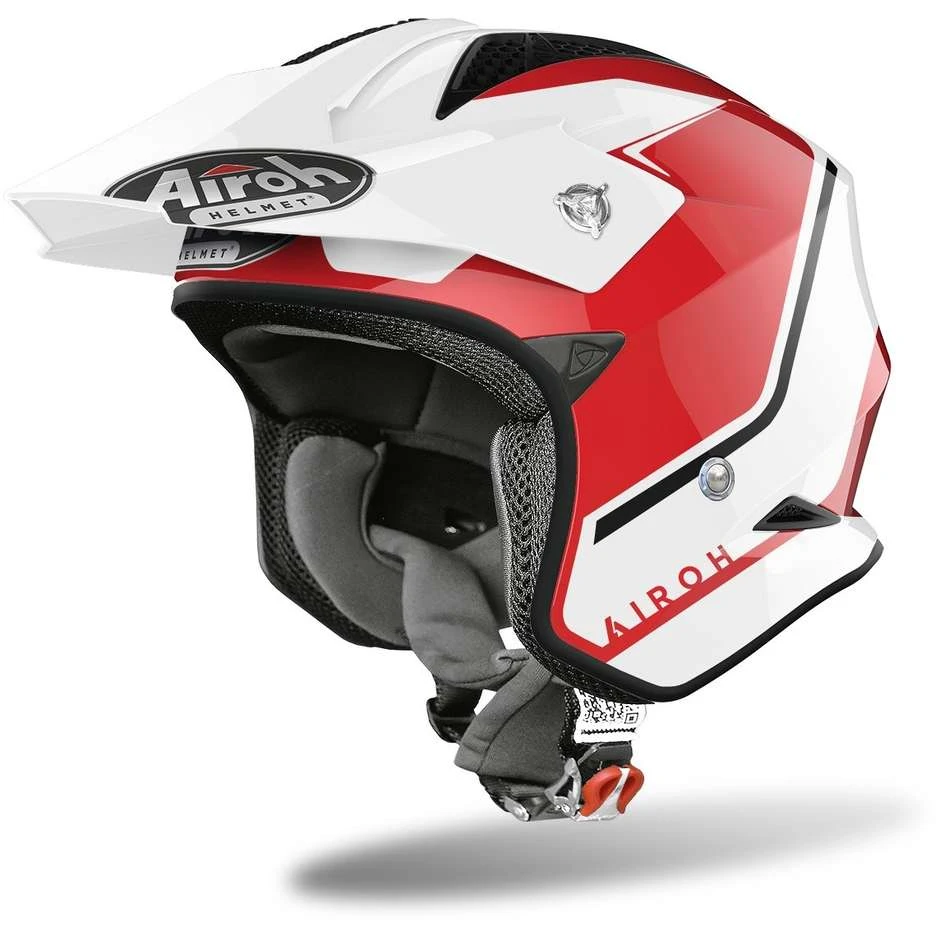Casque De Moto En On-Off Urban Jet Airoh TRR S Keen Red Glossy Fiber 3 Casque De Moto En On-Off Urban Jet Airoh TRR S Keen Red Glossy Fiber
