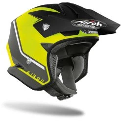 Casque De Moto En On-Off Urban Jet Fibre Airoh TRR S Keen Matt Yellow -Airoh boutique casque de moto en on off urban jet fibre airoh trr s keen matt yellow 131970