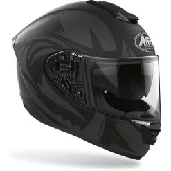 Casque De Moto Intégral à Double Visière Airoh ST 501 SPEKTRO Matt Black -Airoh boutique casque de moto integral a double visiere airoh st 501 spektro matt black 132259
