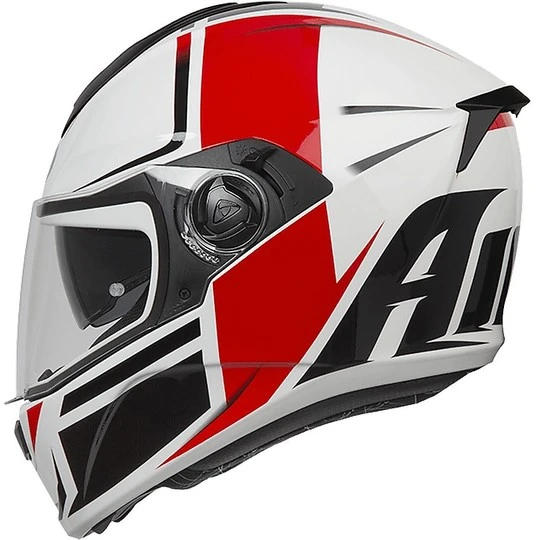 Casque De Moto Intégral Double Visière Airoh ST301 WONDER Noir Brillant Rouge 5 Casque De Moto Intégral Double Visière Airoh ST301 WONDER Noir Brillant Rouge – Image 3