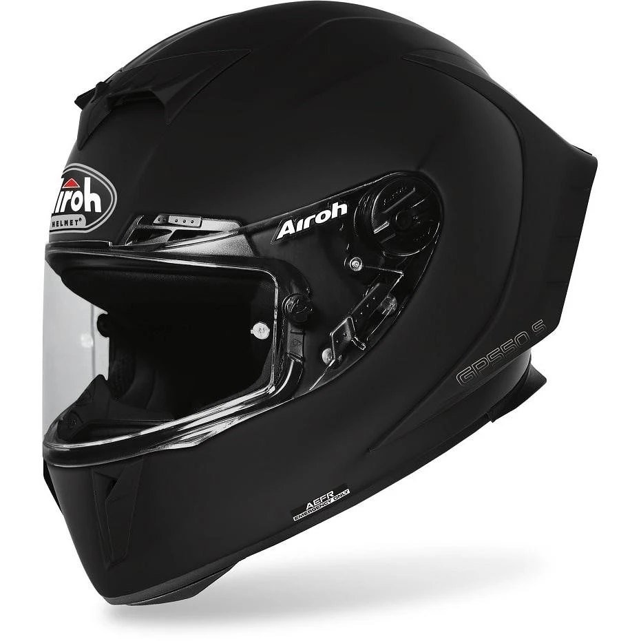 Casque De Moto Intégral En Fibre Airoh GP550 S Couleur Noir Mat 3 Casque De Moto Intégral En Fibre Airoh GP550 S Couleur Noir Mat