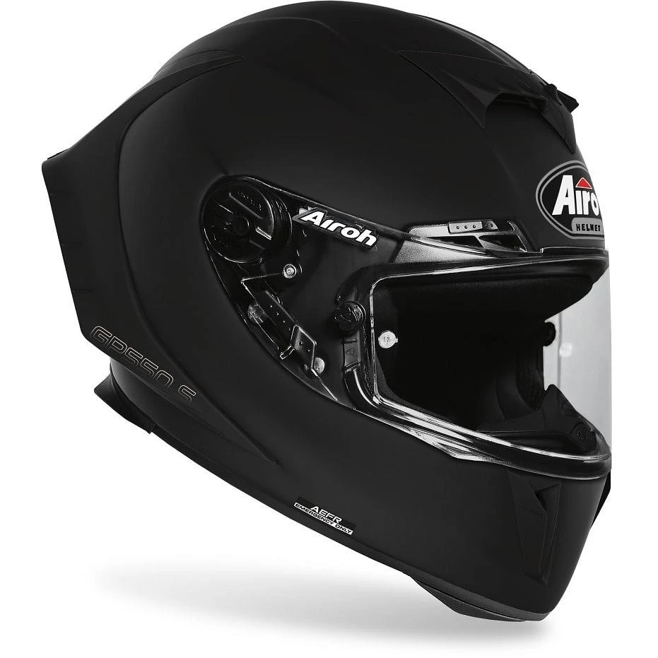 Casque De Moto Intégral En Fibre Airoh GP550 S Couleur Noir Mat 4 Casque De Moto Intégral En Fibre Airoh GP550 S Couleur Noir Mat – Image 2