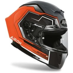 Casque De Moto Intégral En Fibre Airoh GP550 S Rush Matt Fluo Orange -Airoh boutique casque de moto integral en fibre airoh gp550 s rush matt fluo orange 132003