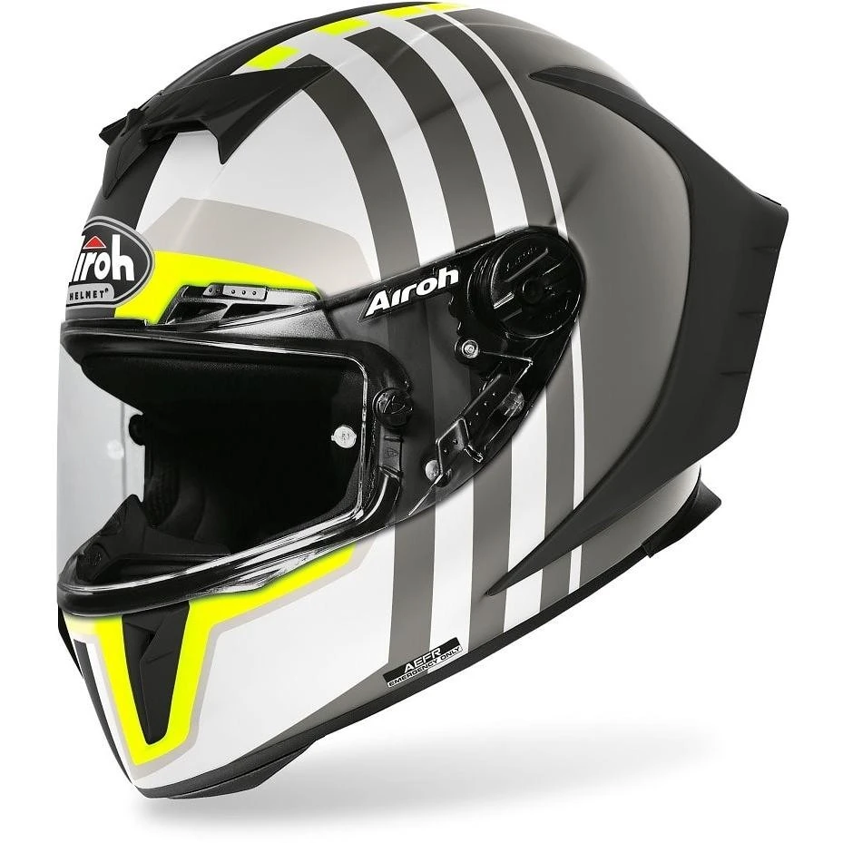 Casque De Moto Intégral En Fibre Airoh GP550 S Skyline Matt Black 3 Casque De Moto Intégral En Fibre Airoh GP550 S Skyline Matt Black