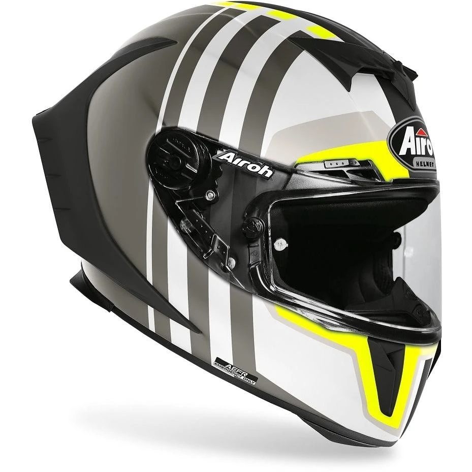 Casque De Moto Intégral En Fibre Airoh GP550 S Skyline Matt Black 4 Casque De Moto Intégral En Fibre Airoh GP550 S Skyline Matt Black – Image 2