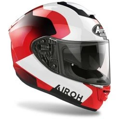 Casque De Moto Intégral En Fibre Airoh ST 501 Glossy Red Dock -Airoh boutique casque de moto integral en fibre airoh st 501 glossy red dock 132024