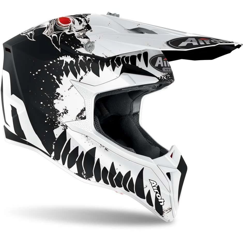 Casque Enfant Moto Cross Enduro Airoh WRAAP YOUTH Beast Opaque 5 Casque Enfant Moto Cross Enduro Airoh WRAAP YOUTH Beast Opaque – Image 3