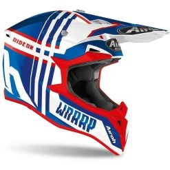 Casque Enfant Moto Cross Enduro Airoh WRAAP YOUTH Broaken Bleu Rouge Brillant 5 Casque Enfant Moto Cross Enduro Airoh WRAAP YOUTH Broaken Bleu Rouge Brillant -Airoh boutique casque enfant moto cross enduro airoh wraap youth broaken bleu rouge brillant 103500