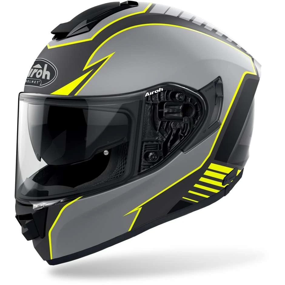 Casque Intégral Double Visière Airoh Motorcycle ST 501 TYPE Matt Yellow Casque Intégral Double Visière Airoh Motorcycle ST 501 TYPE Matt Yellow -Airoh boutique casque integral double visiere airoh motorcycle st 501 type matt yellow 144859