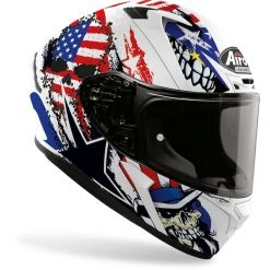 Casque Intégral Moto Airoh VALOR Uncle Sam Matt White -Airoh boutique casque integral moto airoh valor uncle sam matt white 130946