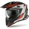 Casque Intégral Moto On-Off Touring Airoh COMMANDER Boost Orange Mat -Airoh boutique casque integral moto on off touring airoh commander boost orange mat 131914