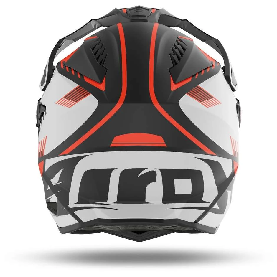 Casque Intégral Moto On-Off Touring Airoh COMMANDER Boost Orange Mat 4 Casque Intégral Moto On-Off Touring Airoh COMMANDER Boost Orange Mat – Image 2