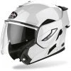 Casque Modulable Flip UP Motorcycle Airoh REV 19 COLOR Glossy White -Airoh boutique casque modulable flip up motorcycle airoh rev 19 color glossy white 132268