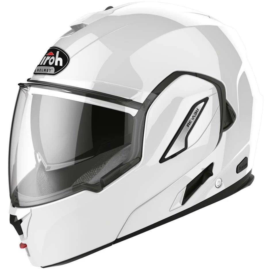 Casque Modulable Flip UP Motorcycle Airoh REV 19 COLOR Glossy White 4 Casque Modulable Flip UP Motorcycle Airoh REV 19 COLOR Glossy White – Image 2