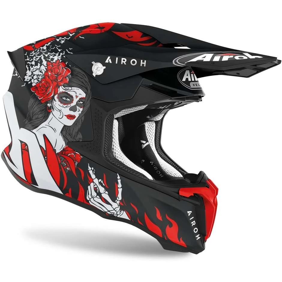 Casque Moto Cross Enduro Airoh TWIST 2.0 Hell Matt 5 Casque Moto Cross Enduro Airoh TWIST 2.0 Hell Matt – Image 3