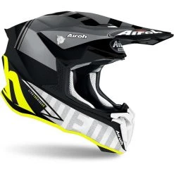 Casque Moto Cross Enduro Airoh TWIST 2.0 TECH Jaune Mat -Airoh boutique casque moto cross enduro airoh twist 2 0 tech jaune mat 144870
