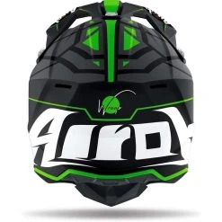 Casque Moto Cross Enduro Airoh WRAAP Mood Vert Mat -Airoh boutique casque moto cross enduro airoh wraap mood vert mat 132327