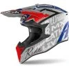 Casque Moto Cross Enduro Airoh WRAAP Street Glossy Metal Grey -Airoh boutique casque moto cross enduro airoh wraap street glossy metal grey 132335