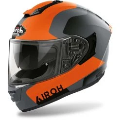 Casque Moto Intégral Airoh Fibre ST 501 Dock Orange Mat