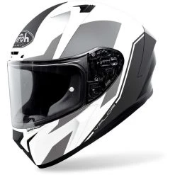 Casque Moto Intégral Airoh VALOR Wings Blanc Mat