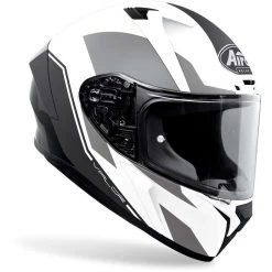 Casque Moto Intégral Airoh VALOR Wings Blanc Mat -Airoh boutique casque moto integral airoh valor wings blanc mat 130940
