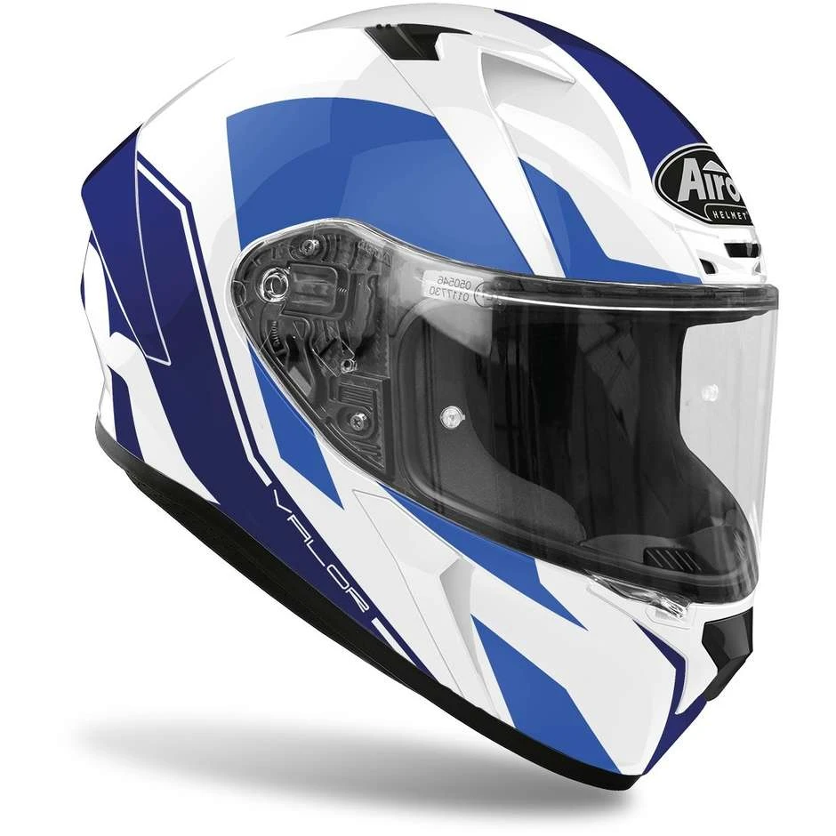 Casque Moto Intégral Airoh VALOR Wings Bleu Brillant 5 Casque Moto Intégral Airoh VALOR Wings Bleu Brillant – Image 3