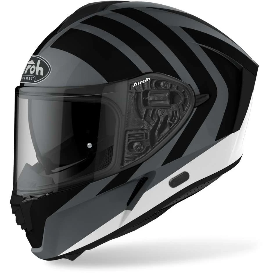 Casque Moto Intégral Double Visière Airoh SPARK Scale Grey Matt Black 3 Casque Moto Intégral Double Visière Airoh SPARK Scale Grey Matt Black