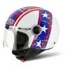 Casque Moto Jet Airoh Compact Pro Hazzard Glossy White -Airoh boutique casque moto jet airoh compact pro hazzard glossy white 36036