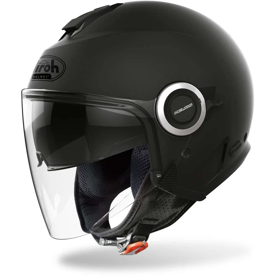 Casque Moto Jet Double Visor Airoh HELIOS Couleur Matt Black 3 Casque Moto Jet Double Visor Airoh HELIOS Couleur Matt Black