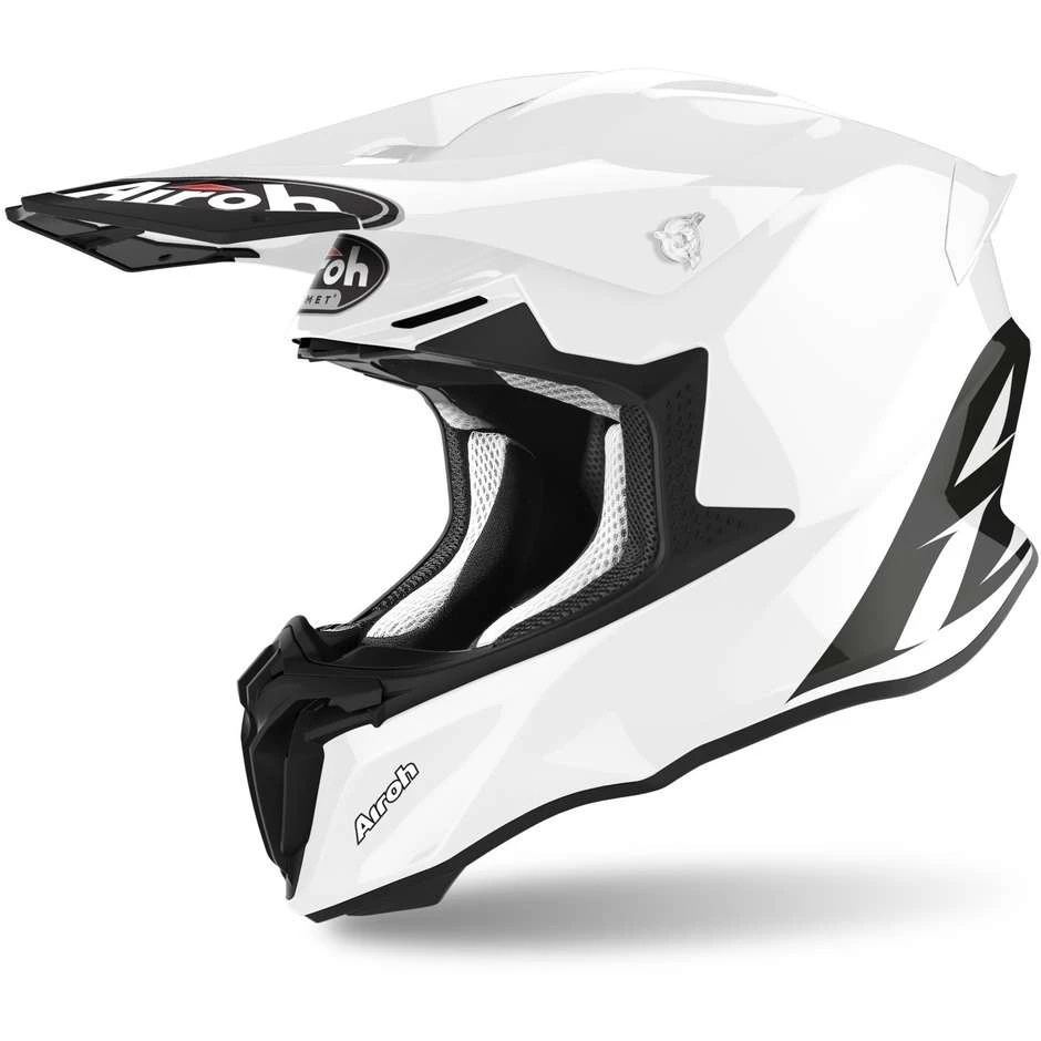 Cross Enduro Casque De Moto Airoh TWIST 2.0 Color Glossy White 3 Cross Enduro Casque De Moto Airoh TWIST 2.0 Color Glossy White