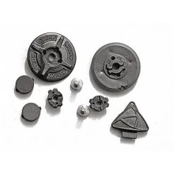 Kit De Plaques D'arrêt Pour Visière Airoh Pour Casque J106